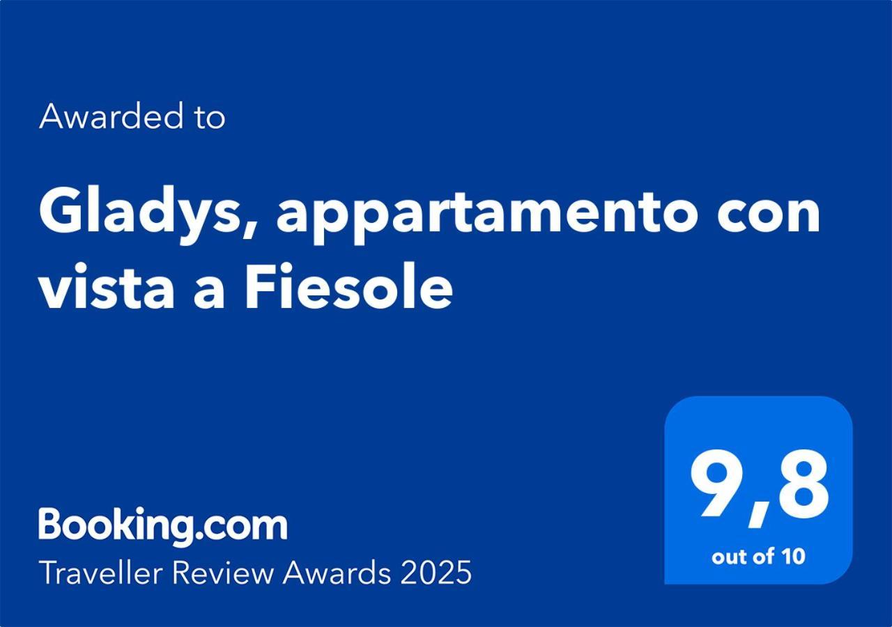 Gladys, Appartamento Con Vista A Fiesole Luaran gambar